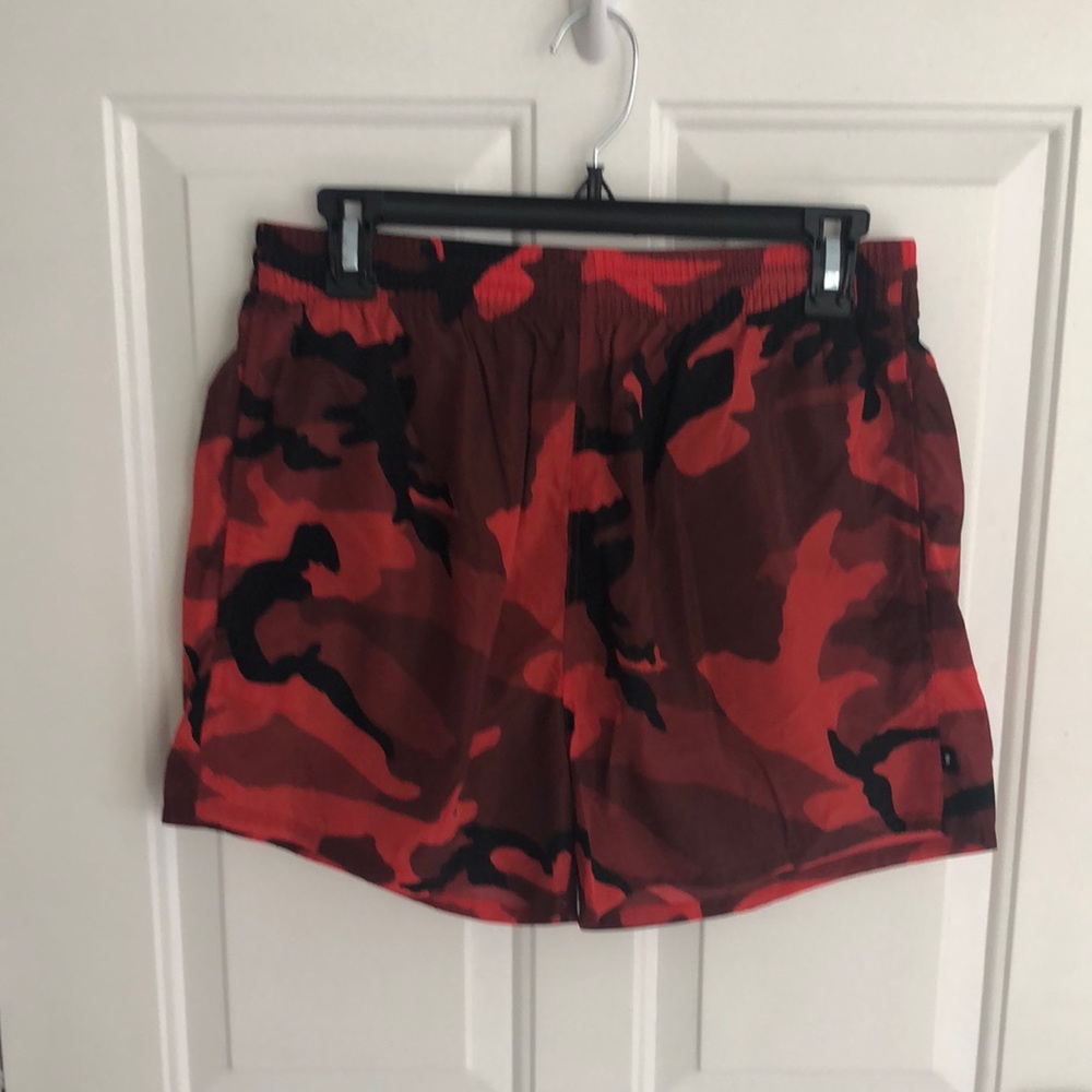 Balenciaga Camo Shell Swim Shorts